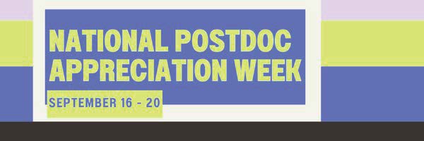 National Postdoc Awareness Week Title