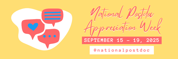 National Postdoc Awareness Week Title